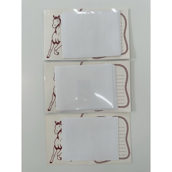 Birthday Express THANK YOU Cards & Envelopes Party Horse Power Equestrian USA 17 - Picture 3 of 6